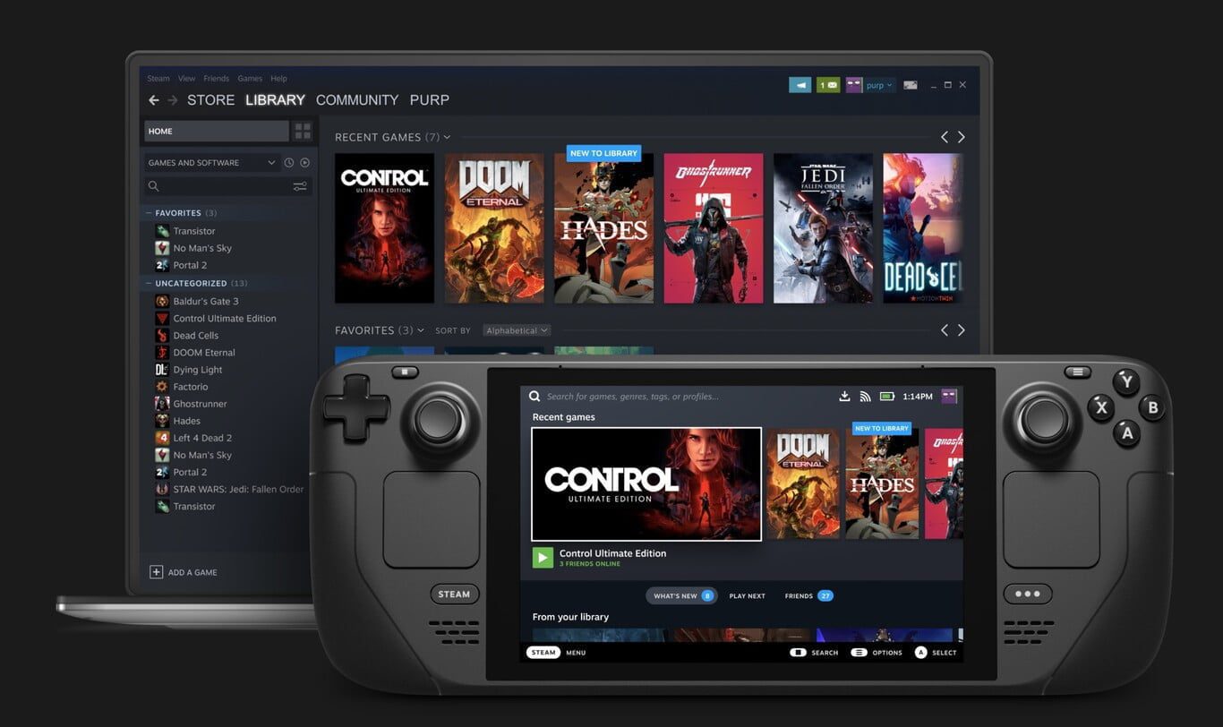 VALVE ANUNCIA LA STEAM DECK 1 STEAM DECK