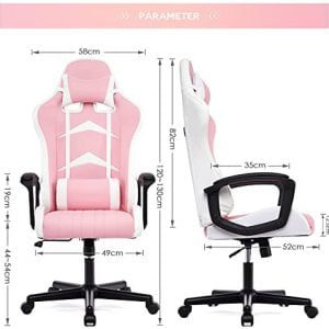 Silla Gaming Rosa