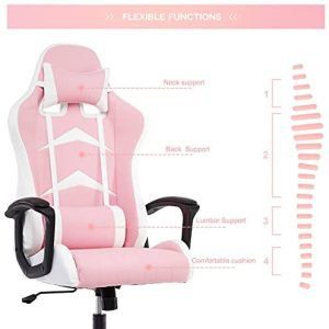 Silla Gaming Rosa