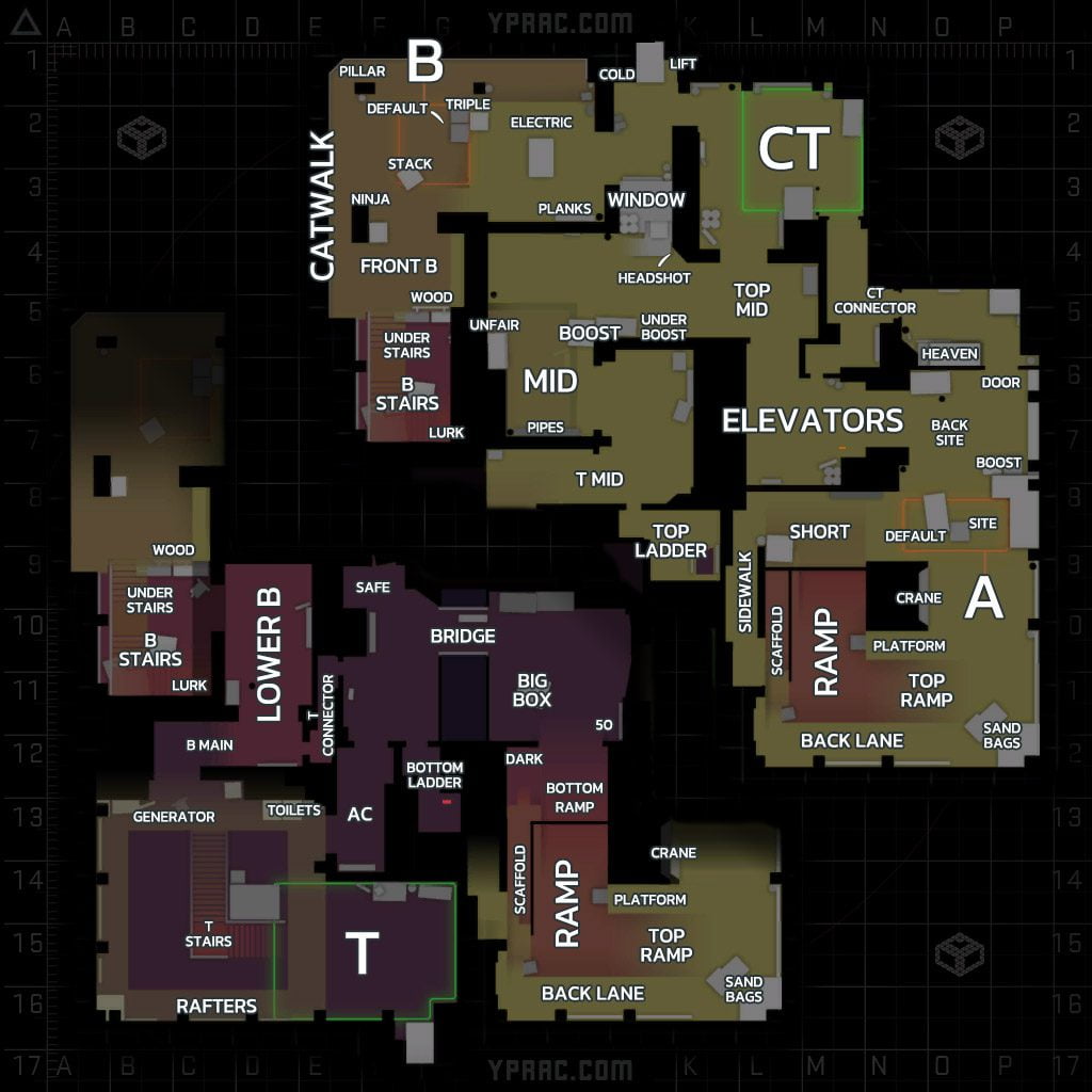 CALLOUTS DE CSGO