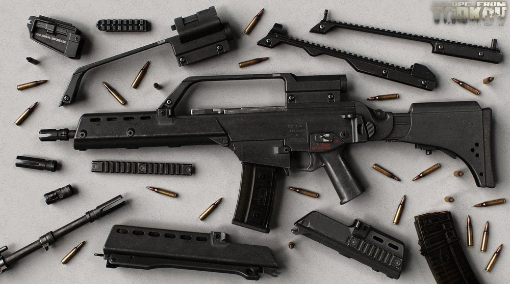TARKOV TIENE MEJORA DE ARMAS CALIBRE 5.56 1 TARKOV