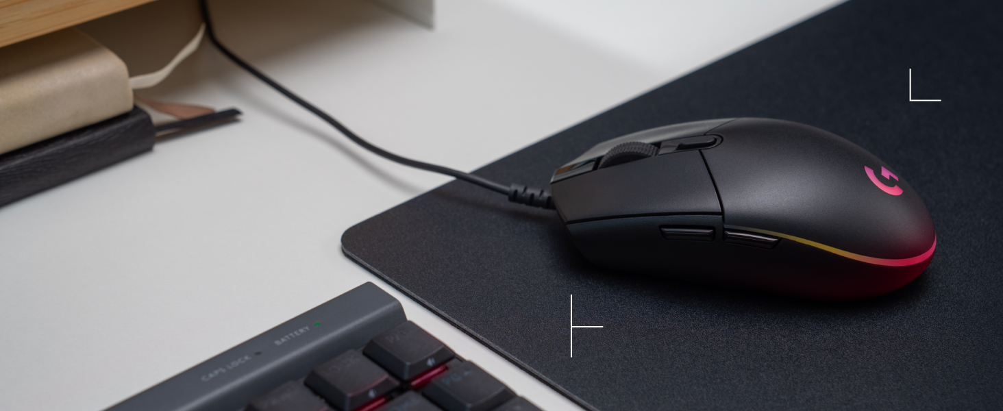 Logitech G203 LIGHTSYNC: Ratón USB Gaming Personalizable con RGB y 8000 DPI 22 Imagen de contenido de APLUS
