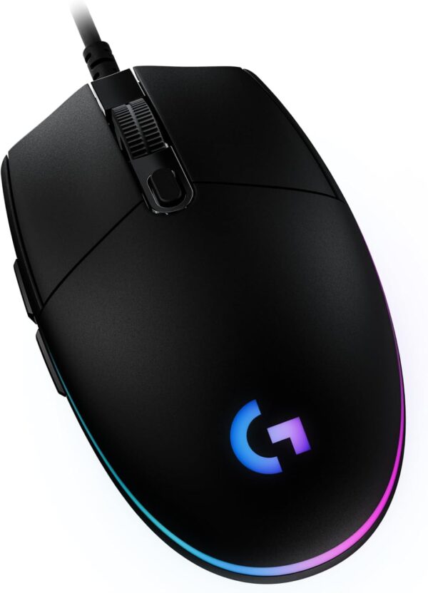 Logitech G203 LIGHTSYNC: Ratón USB Gaming Personalizable con RGB y 8000 DPI