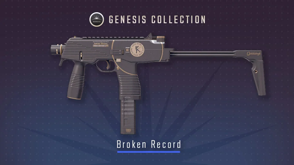 MP9 Broken Record CS2 skin