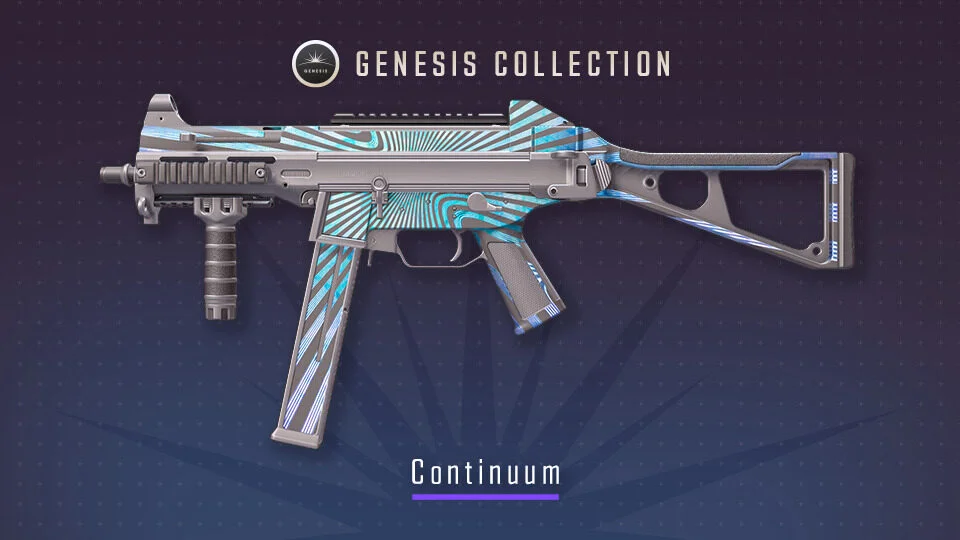 TODAS LAS SKINS DE LA NUEVA COLECCIÓN GÉNESIS 10 UMP 45 Continuum CS2 skin