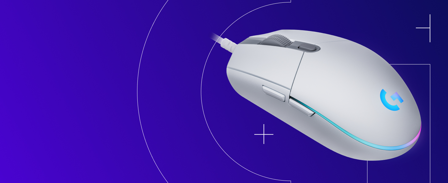 Logitech G203 LIGHTSYNC: Ratón USB Gaming Personalizable con RGB y 8000 DPI 20 Imagen de contenido de APLUS